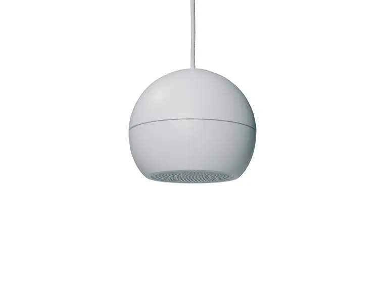 Apart SPH16 2-way pendant sphere speaker, 16 w @ 100V, white 